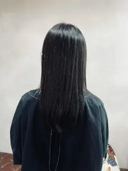 縮毛矯正(ポイント)＋トリートメント