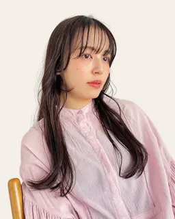 ロングヘアカット