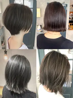 毛髪強度🔵カット+透明感🌈カラー+最高級TOKIOトリートメント