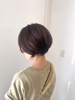 【白髪染め‎🤍】伸びてきた根本をしっかり染めます😆