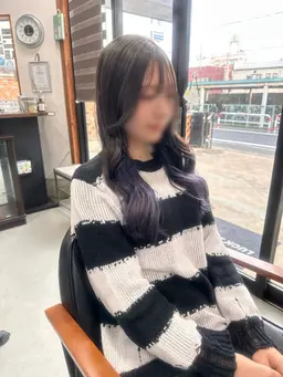 インナーカラー🐝🍯（インナー部分のみ表面カラーなし）