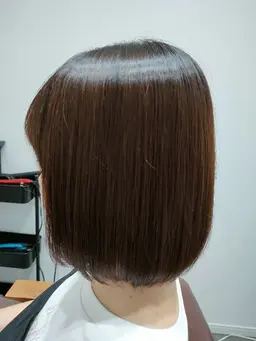 平日のみ【撮影モデルさん限定】縮毛矯正+トリートメント+ カット(ショート&ボブ限定)