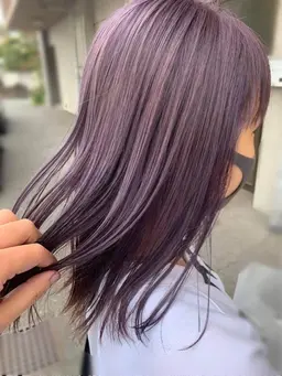 ❤️ケアブリーチ×透明感カラー×内部補修ケア❤️ダメージを抑えながら柔らかいハイトーンに。　レディース&メンズ