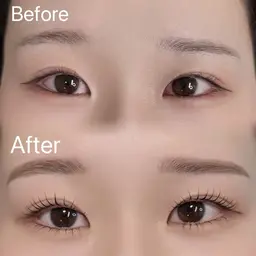 4点セット(まつ毛パーマ上下+眉スタイリング+眉毛WAX)