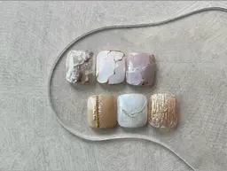 【オフあり】サンプルから選ぶフット親指アート⭐️