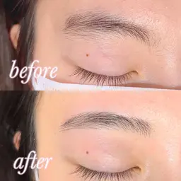 🌼眉毛WAX脱毛＆まつ毛パーマ上下 ￥11000 (エクステオフ+1100)