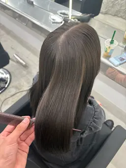 【カラーエステ：サラサラつやつやの最高の髪へ✨】ワンカラー‼️