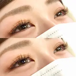 🍁12月限定🍁ブラウンフラットラッシュ120本🤎ご新規様オフ無料＋コーティング付き🤎LED変更＋1650円