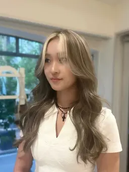 海外風フェイスフレーミング🪞✨➕レイヤーカット💇🏼♀️➕Aujua 1stepトリートメント💎