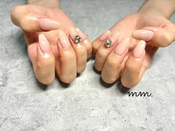 ✨ワンカラーorラメグラ（クリアベース）✨