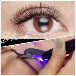 【当日予約限定!】次世代まつエク!LEDラッシュ☆高持続LEDラッシュ&プレミアムフラットラッシュ100本