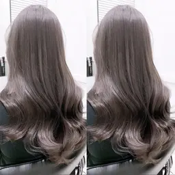 【初カラーにオススメ🩵】カット+ブリーチ無しWカラー+ RELAVEIL TR ※カット無しの場合-¥3300