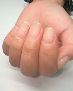 クリアジェル✴︎甘皮周りの丁寧なケア付き(オフなし)