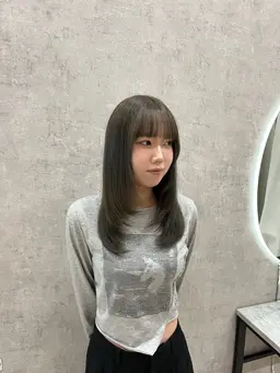 ブリーチリタッチ＋全体カラー🌛