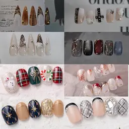 【ジェルオフなし】定額デザインコース🖤(画像のもの以外もお選びいただけます)