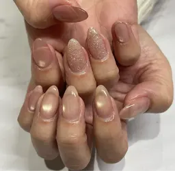 enoi【ぷるマグ】💠《オフなし》マグネットネイル&ダイヤモンドフラッシュネイル🥂/フィルイン／キレイめ／艶感