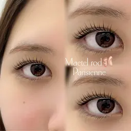 まつ毛パーマorパリジェンヌ🪼🐳(上のみ、エクステオフあり)