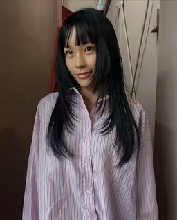 [U30]前髪顔まわりカット＋ロアオイル仕上げ✨