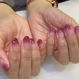 【オフあり】ラメグラデーション✨(クリアベース)