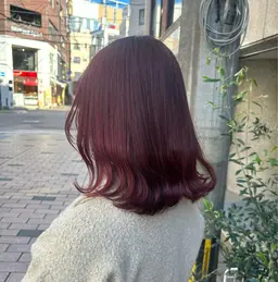 ブリーチありWカラー➕艶さらトリートメント