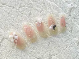 minimo限定デザイン💖成人式にも！ワンホンネイル(カラーチェンジ🉑)オフ込み