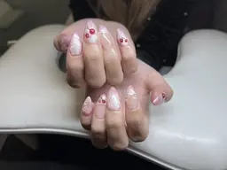 店長おまかせ　韓国ネイル　オフなし