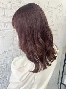 🍄【学生限定】透明感カラー&超音波ハホニコトリートメント🍄 コテ巻き仕上げ