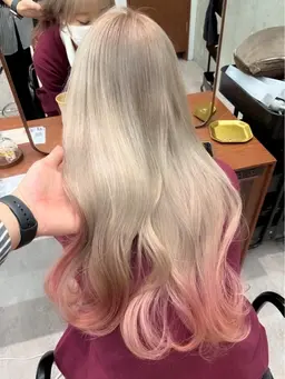 【新店舗Open記念】カット＋カラー+ケアブリーチ+2STEPTr 【限定価格】¥15900