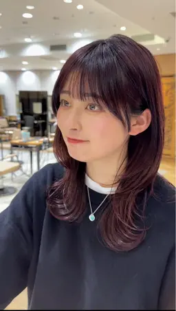 似合わせ前髪、顔周りカット✨　スタイリング込み💕