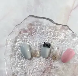 🎀選べるシンプル定額デザイン 【ジェルオフ無料ケア込み】