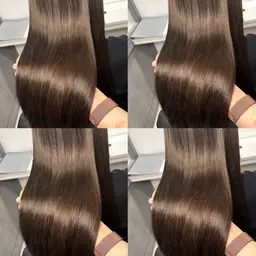 骨格似合わせカット＋ケアカラー＋ケラチン髪質改善＋超音波＜韓国ヘア/艶髪/レイヤー＞