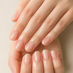 ビジネスマンやオフィスネイルに🩵クリアネイル【オフなし】