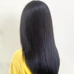 【縮毛矯正】毛先カット✄﻿(ロング~ミディアムのみ)+髪質改善ストレート+5stepバイカルテトリートメント🌷