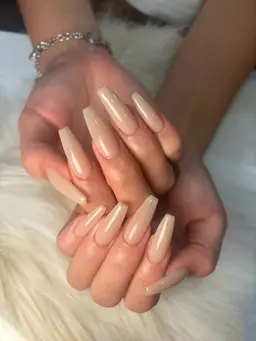 【🩷 美フォルム重視】〈オフ込み・チップ長さ出し／MAX長さOK〉ぷるツヤ♡ワンカラーorグラデーション