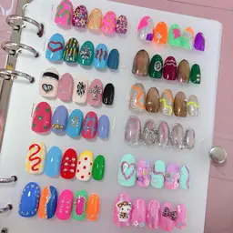 ビビット&アート定額デザイン💛付け替えオフ無料/ケア込み