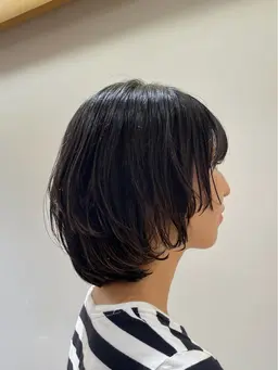 ゆる巻きパーマ🤍カットも🉑