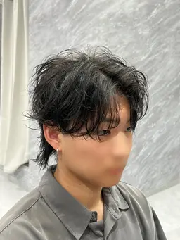 ⭐️1月26日～2月8日ミニモ限定クーポン⭐️カット＆パーマ半額！(シャンプー＆ヘアセット込み)メンズ限定