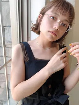 【新規限定】外国人風 透け感ハイライト & オリジナルカラー