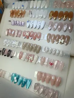 A定額コース☆1番人気!シンプルデザイン、オフィスネイル 新規&5週間以内に在来店でオフ無料になります。