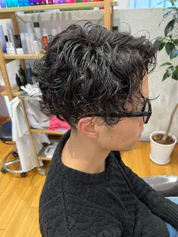 【平日限定】メンズカット&パーマ