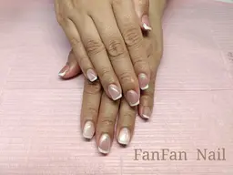 オフ込み、フレンチネイル