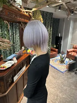 🔥 【新規限定】ホワイトカラー/ケアブリーチ込(ブリーチ2回)+カラー+カット ¥28,000→¥13,800