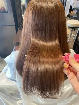 ◆ 業界最高峰Aujuaトリートメント＋超音波アイロン🥀🥀　¥6600→¥3300 ランクアップは＋¥1100