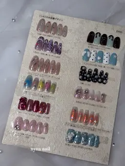 【🧚デザインは当日選んでok】ジェル120分定額デザイン🎨冬っぽトレンドデザイン❄️✨