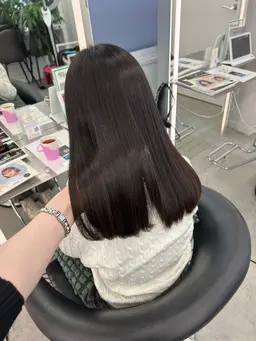 【🍒前髪が命❣️ストレスフリーな毎日へ✨】前髪縮毛矯正+１stepクイックTR 💗