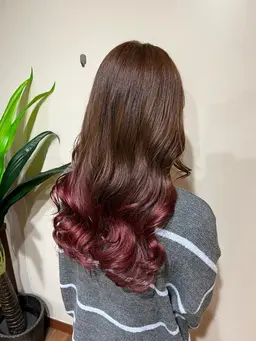 【ブリーチカラーの定番🙆‍♂️】グラデーションカラー+トリートメント✨