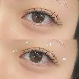 ぱっちりモテ可愛まつ毛に💕LEDエクステ(flat lash100)×lash lift ⭐︎2回目まで同料金♪