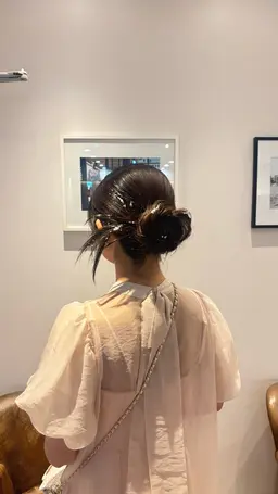 【ヘアセット🐩】　アップヘア、あみおろしヘア