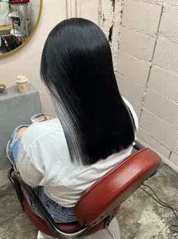 【人気メニュー✨】カット＋酸性ストレート(ケア縮毛)＋トリートメント