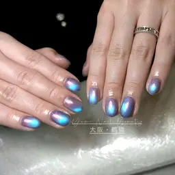 【ご新規様・17時まで限定】マグネットネイル orフラッシュネイル《キラキラネイル》♡